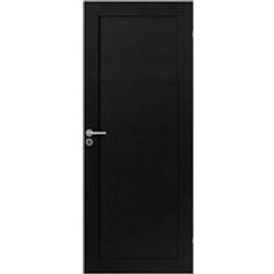 Swedoor Unique 01L Svart Ekfanér Innerdörr V (82.5x194cm)