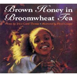 brown honey in broomwheat tea