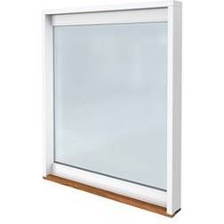 SP Fönster Fast SP Trä Sidoljus Härdat glas, Hamrat glas (230x200cm)