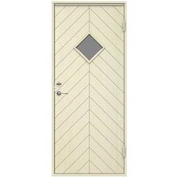 Swedoor Trysil Förrådsdörr V (100x210cm)