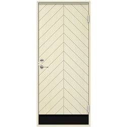 Swedoor Trysil Sparkplåt Förrådsdörr H (80x190cm)