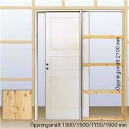 Br. Johansson Obehandlad Furu Skjutdörr (80x210cm)