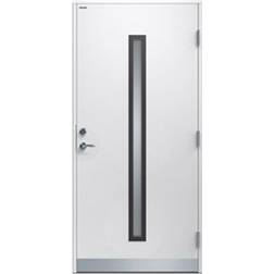 Diplomat Ronja Ytterdörr Steppat glas, Klarglas S 0500-N H (90x210cm)