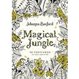 Magical Jungle: 36 Postcards to Color and Send (Häftad, 2017)