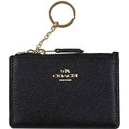 Coach Mini Skinny Id Case - Light Gold/Black