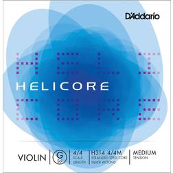 D'Addario H314 4/4M Corde seule (Sol) violon Helicore, manche 4/4, Medium