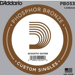 D'Addario Corde au détail Guitare acoustique Filée Phosphore Bronze 053 PB053