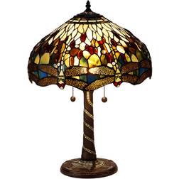 Nostalgia Trollslända Tiffany Bordslampa 58cm