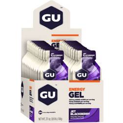 Gu Energy Gels with Caffeine Jet Blackberry 32g x 24 24 Stk.