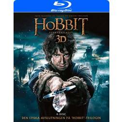 Hobbit 3 - Femhäraslaget 3D (2Blu-ray 3D + 2Blu-ray) (3D Blu-Ray 2014)