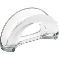 Guzzini Mirage Napkin Holder, Clear Portatovagliolo