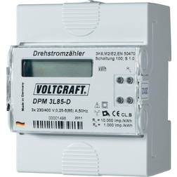 Voltcraft DPM 3L85-D Compteur dénergie triphasé numérique 85 A conformité MID: non 1 pc(s)