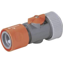 Gardena Hose Connector with Control Valve 19mm