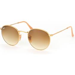 Ray-Ban RB3447 Redondo Metal Sunglass - Metallic Gold