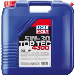 Liqui Moly Top Tec 4300 5W-30 Motorolja 20L