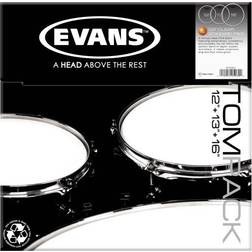 D'Addario Evans ETP-G2CLR-S Standard G2 Clear Conjunto de membranas/parches de tambor