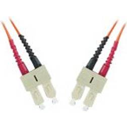 MicroConnect Singlemode OS2 9/125 Simplex SC/UPC - SC/UPC 2m