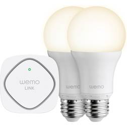 Belkin F5Z0489 WeMo LED Lamp 9.5W E26 2 Pack Starter Kit