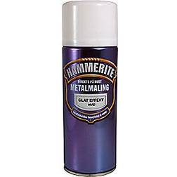 Hammerite Smooth Effect Metallfarbe Weiß 0.4L