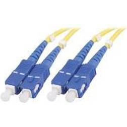 Deltaco Duplex SingleMode OS2 9/125 SC - SC LSZH 10m