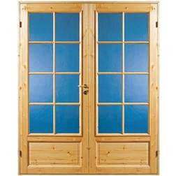 Diplomat 3 Furu SP16 Innerdörr Härdat glas H (72.5x194cm)