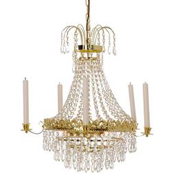 Ellos Empire Gold/Transparent Pendellampa ∅ 54cm
