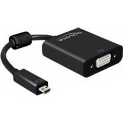 DeLock HDMI Micro-VGA M-F 0.2m