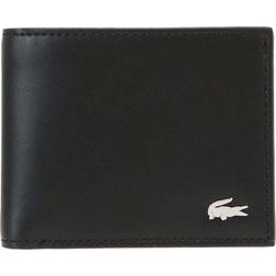 Lacoste Portafoglio Piccolo Da Uomo Slim Billfold Id Slot NH1407FG Nero