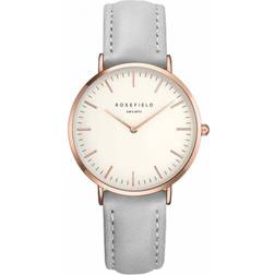 Rosefield The Tribeca The Tribeca White Grey Rose Gold TWGR-T57