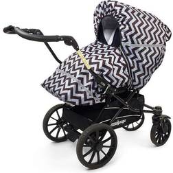 Tullsa Chevron Sulky med Suflett Regnskydd