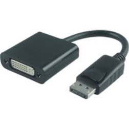 MicroConnect DisplayPort-DVI M-F 0.2m