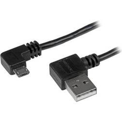StarTech USB A - USB Micro-B (2x angled) 2.0 6.6ft