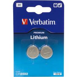 Verbatim CR2032 2-pack