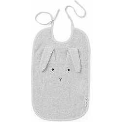 Liewood Theo Rabbit Dumbo Grey Bib