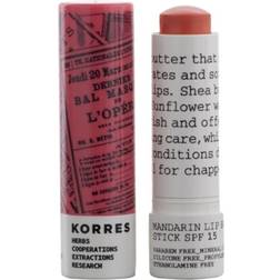 Korres Mandarin Lip Butter Stick SPF15 Peach 5g