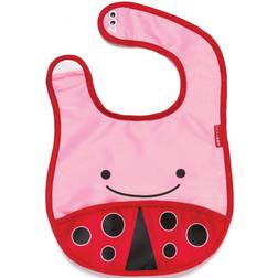 Skip Hop Zoo Tuck Away Baby Bib Livie Ladybug