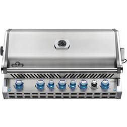 Napoleon Barbecue Gaz Encastrable Prestige Pro 665 Inox 4 Brèleurs + Sizzle Zone + Brèleur Arrière + Fumage