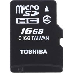 Toshiba MicroSDHC 16 GB High Speed Standard Class 4