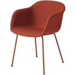 Muuto Fiber With Tube Base Köksstol 76.5cm