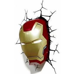 Philips Marvel Comics 3D Iron Man Mask Wandleuchte