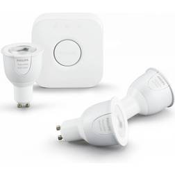 Philips Hue White And Color LED Lamp 6.5W GU10 3 Pack Starter Kit