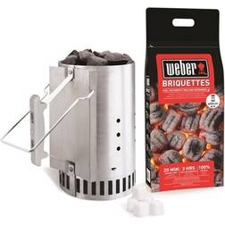 Weber Kit Ciminiera Accensione 2 kg 6 Cubetti