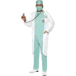 Smiffys Adult Hospital Doctor Costume Occupational Costumes