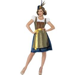 Smiffys Traditionell Heidi Oktoberfest Maskeraddräkt