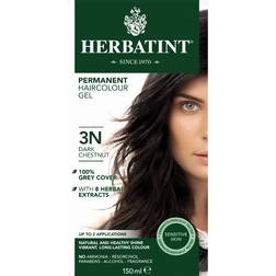 Herbatint Permanent Herbal Hair Colour 3N Dark Chestnut