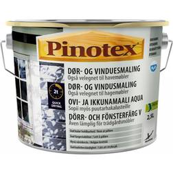 Pinotex Door & Window Träfärg Vit 2.5L