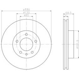 Textar Discos 330 32 05/06 130 Ventilació Interna 32 mm 05/06 130 Ventilación Interna 92121500 7L6615301D 7L6615301J