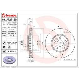 Brembo 09.A727.21 Coated Disc Line 1 Pièce