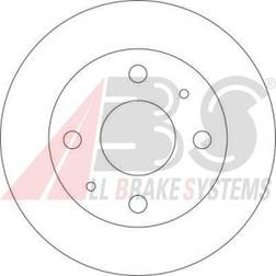 A.B.S. 17075 Disco De Freno 11 mm 4Taladro(s)