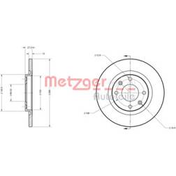 Metzger 6110185 Assale Anteriore Sx Citroín: C3